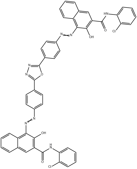 偶氮颜料2#, 109299-00-5, 结构式