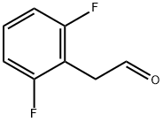 2-(2,6-二氟苯)乙醛, 109346-83-0, 结构式