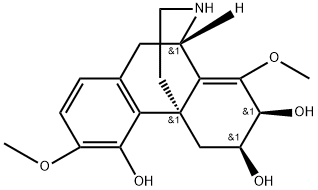 sinococuline, 109351-36-2, 结构式