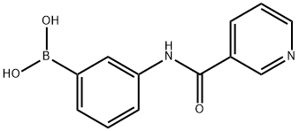 (3-(nicotinamido)phenyl)boro<i></i>nic acid, 109445-19-4, 结构式