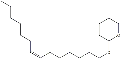 (Z)-Tetrahydro-2-(7-tetradecenyloxy)-2H-pyran, 109537-09-9, 结构式