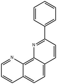 1,10-PHENANTHROLINE, 2-PHENYL, 109559-47-9, 结构式