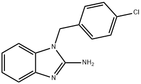 1-(4-氯苄基)-1H-苯并咪唑-2-甲胺, 109635-38-3, 结构式
