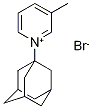 溴化1-(1-金刚烷基)-3-甲基吡啶嗡, 112671-76-8, 结构式