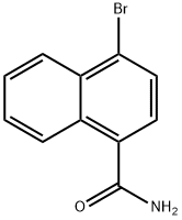 4-BroMonaphthalene-1-carboxaMide, 112750-58-0, 结构式