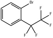 1-Bromo-2-pentafluoroethyl-benzene, 112754-17-3, 结构式