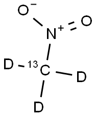 硝基甲烷-13C-D3, 112898-45-0, 结构式