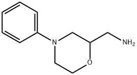 C-(4 - 苯基 - 吗啉-2 - 基)甲胺, 112913-99-2, 结构式