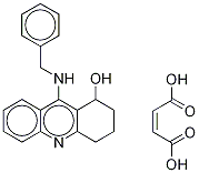 9 - (苄基氨基)-1,2,3,4 -四氢 - 1 -醇马来酸, 113108-86-4, 结构式