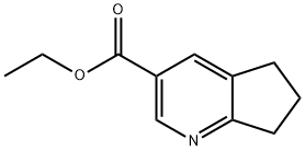 ETHYL 6,7-DIHYDRO-5H-CYCLOPENTA[B]PYRIDINE-3-CARBOXYLATE, 113124-13-3, 結(jié)構(gòu)式