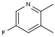 5-氟-2,3-二甲基吡啶, 113209-99-7, 结构式