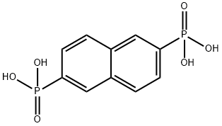 naphthalene-2,6-diylbis(phospho<i></i>nic acid), 113305-44-5, 结构式