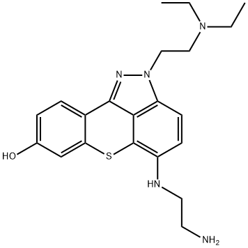 化合物 LEDOXANTRONE, 113457-05-9, 结构式