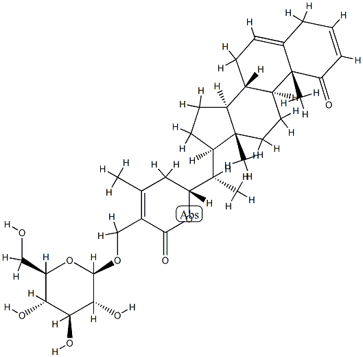 白曼陀罗素 A, 113683-15-1, 结构式