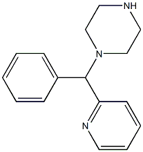 1-[苯基(吡啶-2-基)甲基]哌嗪, 113699-75-5, 结构式