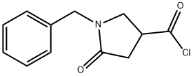 1-(苄基)-5-氧代-吡咯烷-3-甲酰氯, 114368-05-7, 结构式