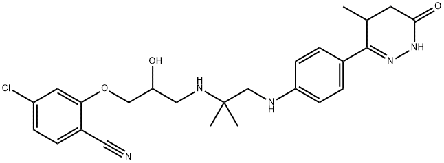 化合物 OBERADILOL, 114856-44-9, 结构式