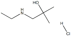 1-乙氨基-2-甲基异丙醇盐酸盐, 115893-43-1, 结构式