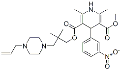 化合物 IGANIDIPINE HCL, 117241-46-0, 结构式