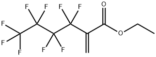 2-(全氟丁基)丙烯酸乙酯, 117374-41-1, 结构式