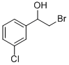 2-溴-1-(3-氯苯基)乙醇, 117538-45-1, 结构式