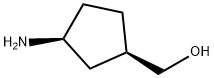 (1R,3S)-3-氨基环戊烷甲醇, 117957-62-7, 结构式