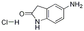 5-AMINO-1,3-DIHYDRO-INDOL-2-ONE HYDROCHLORIDE, 120266-80-0, 结构式