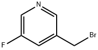 3-(溴甲基)-5-氟吡啶, 120277-14-7, 结构式