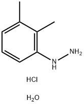 2,3-二甲基苯肼盐酸盐, 123333-92-6, 结构式