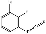 3-氯-2-氟苯基异硫氰酸酯, 127142-65-8, 结构式