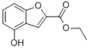 4-羟基苯并呋喃-2-羧酸乙酯, 127724-14-5, 结构式