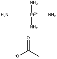 醋酸四氨合铂, 127733-97-5, 结构式