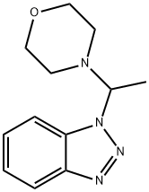 1-(2-吗啉基-4-乙基)-1H-苯并三唑, 127865-14-9, 结构式