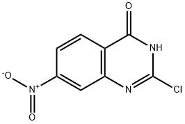 2-氯-7-硝基喹唑啉-4(3H)-酮, 129112-64-7, 结构式