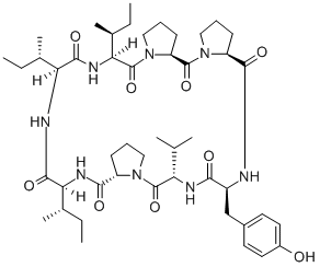 HYMENISTATIN I, 129536-23-8, 結(jié)構(gòu)式