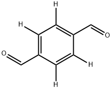 对苯二甲醛-D4, 131170-44-0, 结构式