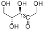 D-[1-13C]核酮糖, 131771-70-5, 结构式