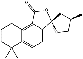 丹参隐螺内脂, 132059-23-5, 结构式