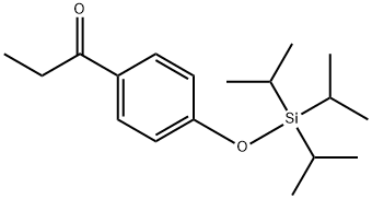 4-三异丙氧基苯丙酮, 134136-88-2, 结构式