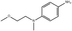 4-(N-甲基-N-甲氧基乙基)氨基苯胺, 134923-62-9, 结构式