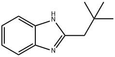 1H-苯并咪唑,2-(2,2-二甲基丙基)-, 136670-88-7, 结构式