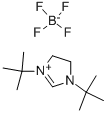 N,N′-双(叔丁基)二氢咪唑四氟硼酸盐, 137581-21-6, 结构式