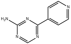 4-(吡啶-4-基)-1,3,5-三嗪-2-胺, 143261-63-6, 结构式