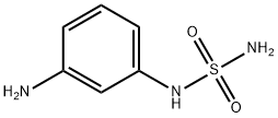 N-(3-氨基苯基)氨基磺酰胺, 145878-34-8, 结构式