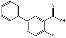 2-氟-5-苯基苯甲酸, 146328-84-9, 结构式