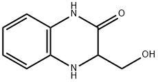 3-(羟甲基)-1,2,3,4-四氢喹喔啉-2-酮, 148012-90-2, 结构式