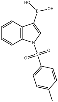 N-(P-TOLUENESULFONYL)INDOLE-3-BORO<i></i>NIC ACID, 149108-61-2, 结构式