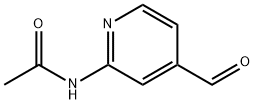 N-(4-formylpyridin-2-yl)acetamide, 149141-10-6, 结构式