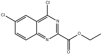 4,6-二氯喹唑啉-2-羧酸乙酯, 150449-99-3, 结构式