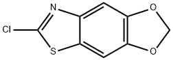 6-CHLORO[1,3]DIOXOLO[4,5-F][1,3]BENZOTHIAZOLE, 155559-77-6, 结构式